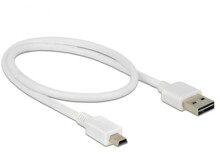  DeLock EASY, USB 2.0 Type-A мъжко > USB 2.0 Type Mini-B мъжко 0.5 m 708172 DELOCK-85159 на топ цена - PIC.bg