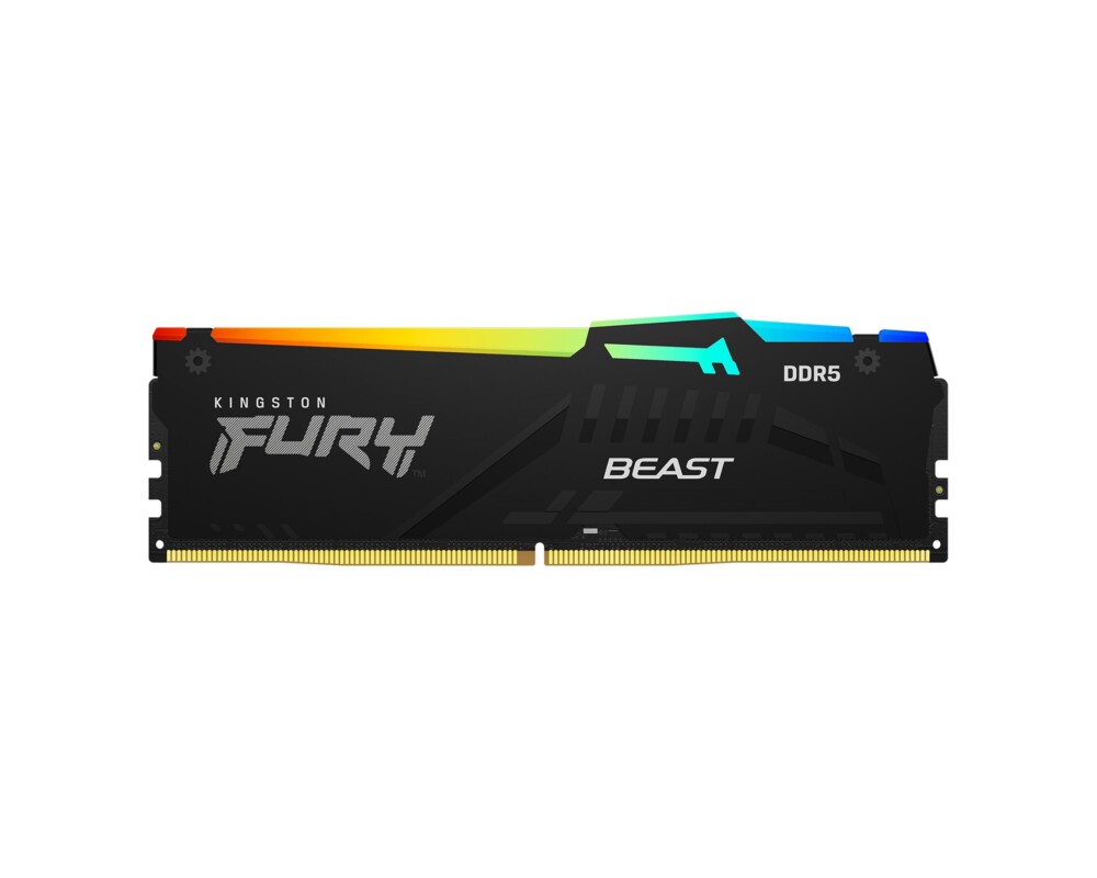 Памет 32GB DDR5 6000 Kingston Fury Beast RGB 2