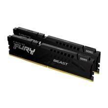  64GB (2x32GB) Kingston FURY Beast Black 6000MT/s DDR5  708207 KF560C30BBEK2-64 на топ цена - PIC.bg