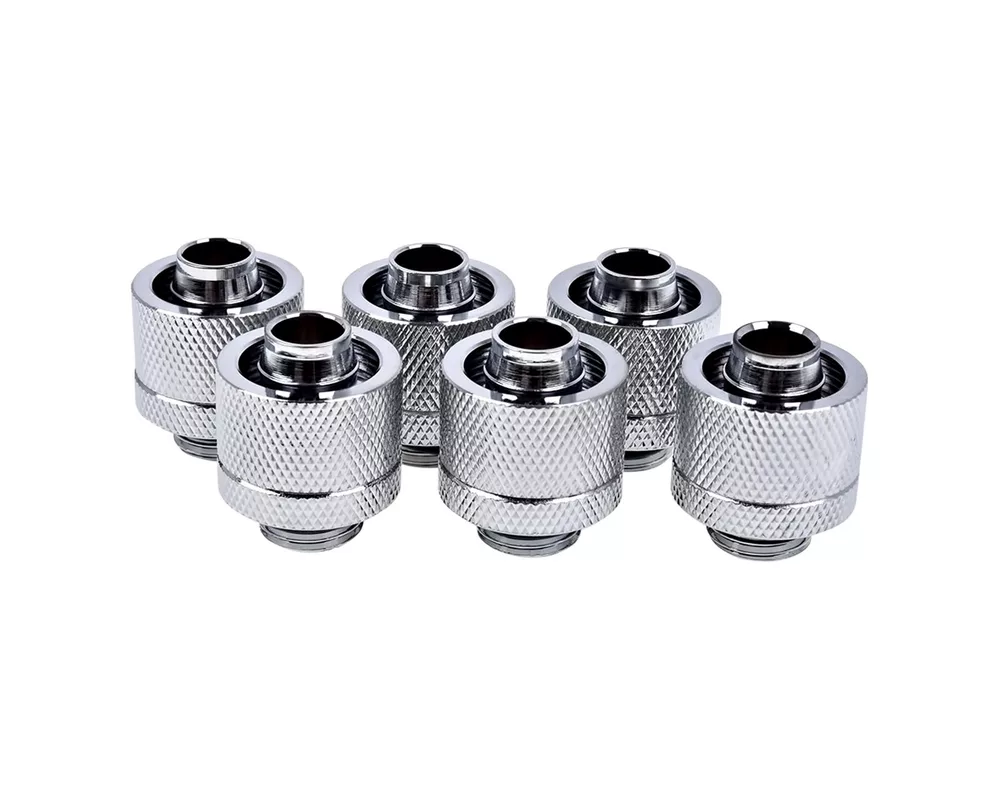 Част за охладител Alphacool Eiszapfen, , 16/10mm, G1/4, Сребрист, 6 броя 2