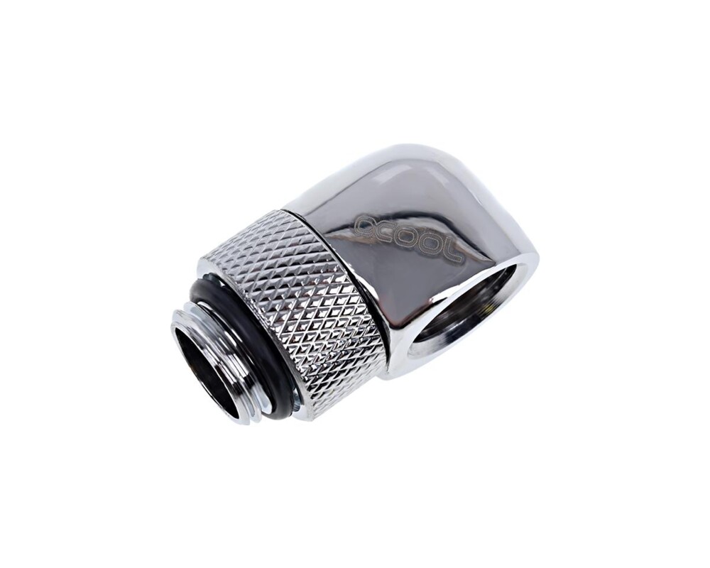 Част за охладител Въртящ се Alphacool Eiszapfen, G1/4 AG auf G1/4 IG, Сребрист 3