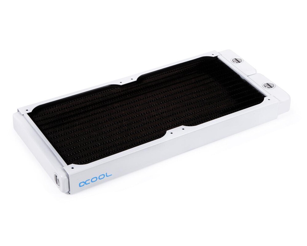 Част за охладител Alphacool NexXxoS ST30 Full Copper 280mm Radiator V.2, White Special Edition 3