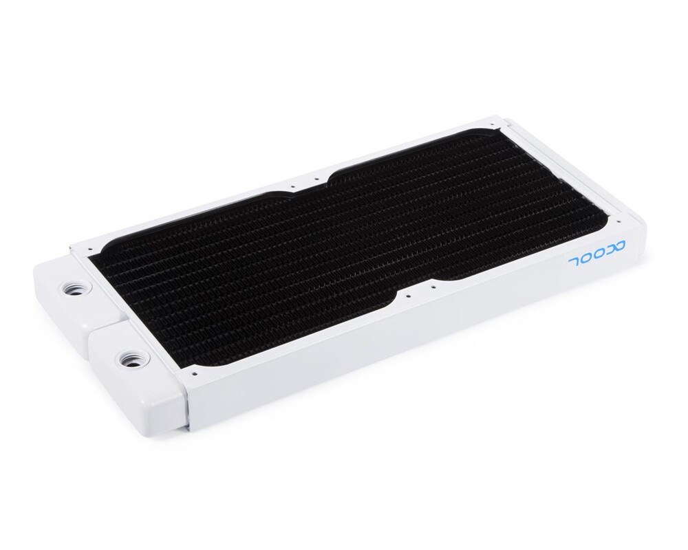 Част за охладител Alphacool NexXxoS ST30 Full Copper 280mm Radiator V.2, White Special Edition 2