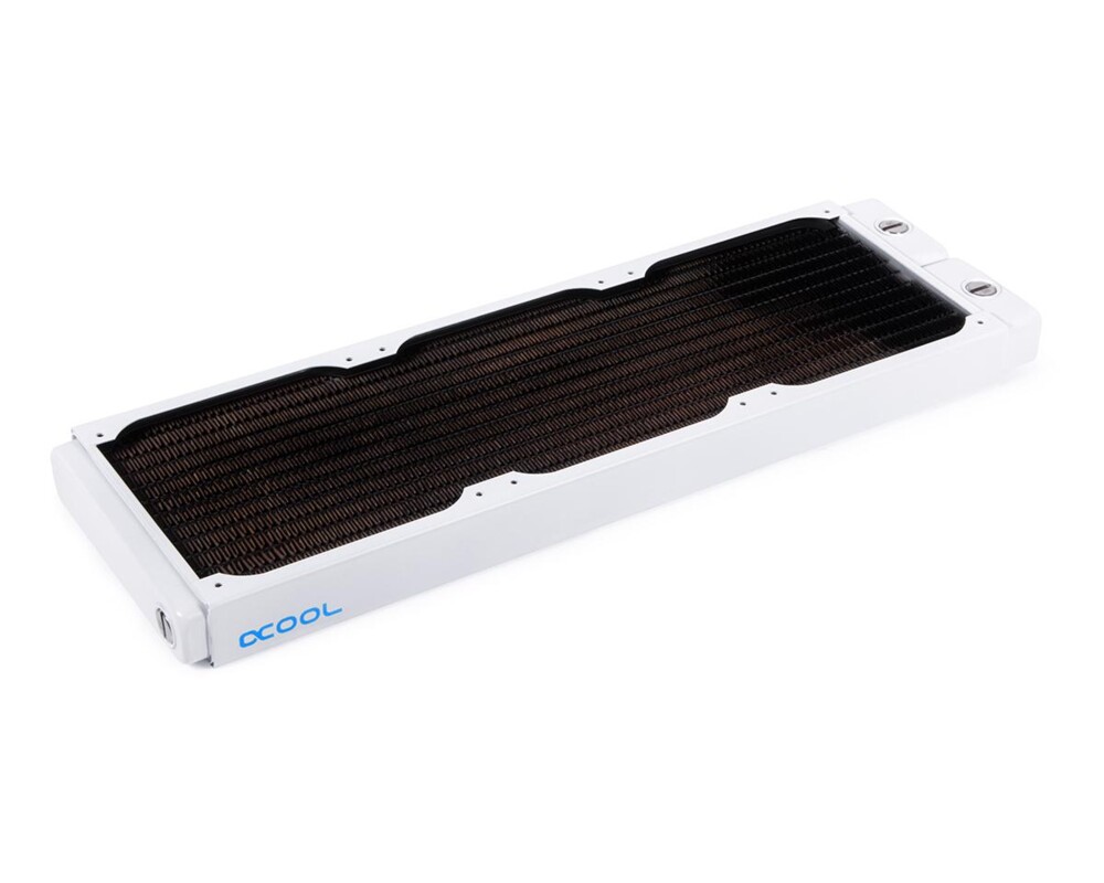 Част за охладител Alphacool NexXxoS ST30 Full Copper 360mm Radiator V.2, White Special Edition 3