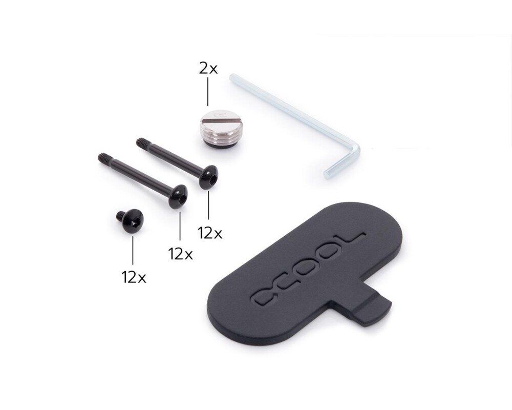 Част за охладител Alphacool NexXxoS ST30 Full Copper 360mm Radiator V.2, White Special Edition 8