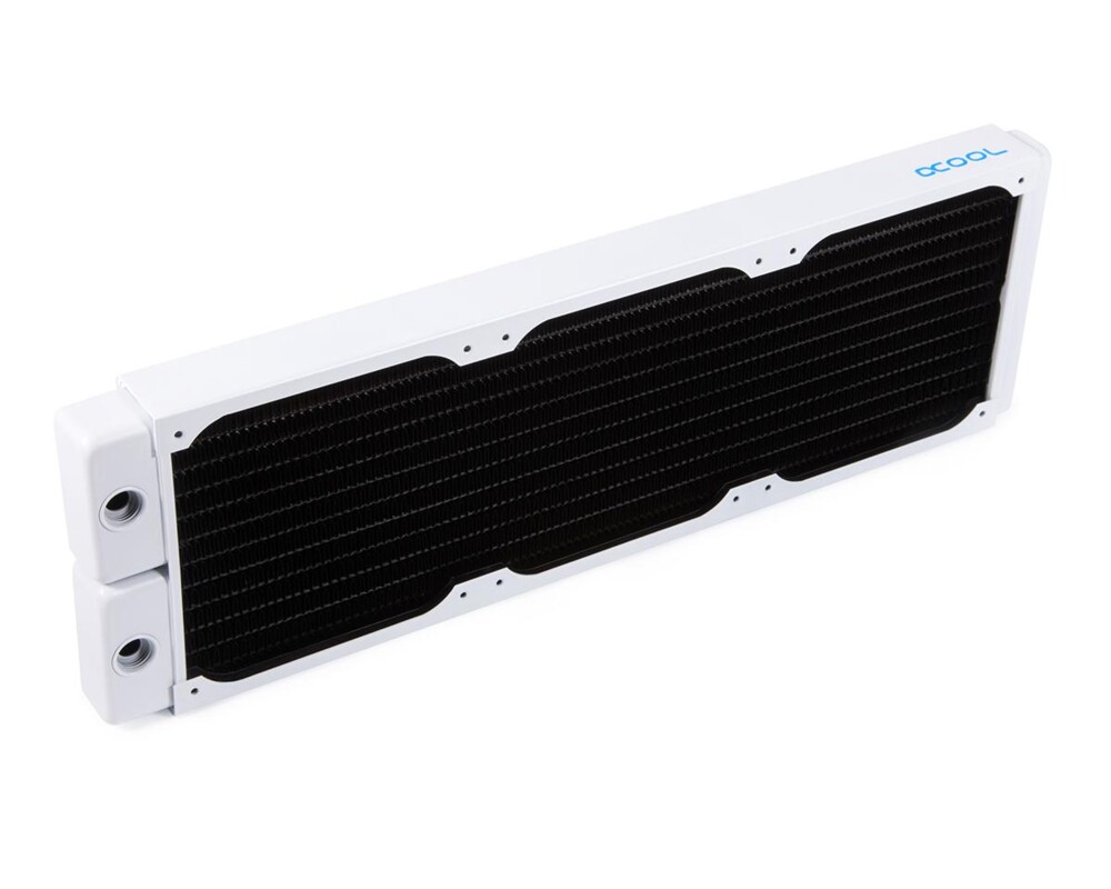 Част за охладител Alphacool NexXxoS ST30 Full Copper 360mm Radiator V.2, White Special Edition 4