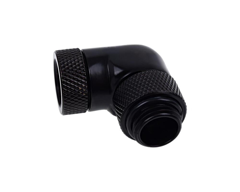 Част за охладител Ъглов Alphacool Eiszapfen, 90°, G1/4 външна към G1/4 вътрешна резба, Черен мат 2