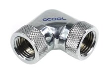  Alphacool HF, 90°, G1/4 - G1/4, Вътрешна резба, Сребрист 708378 AC-64200 на топ цена - PIC.bg