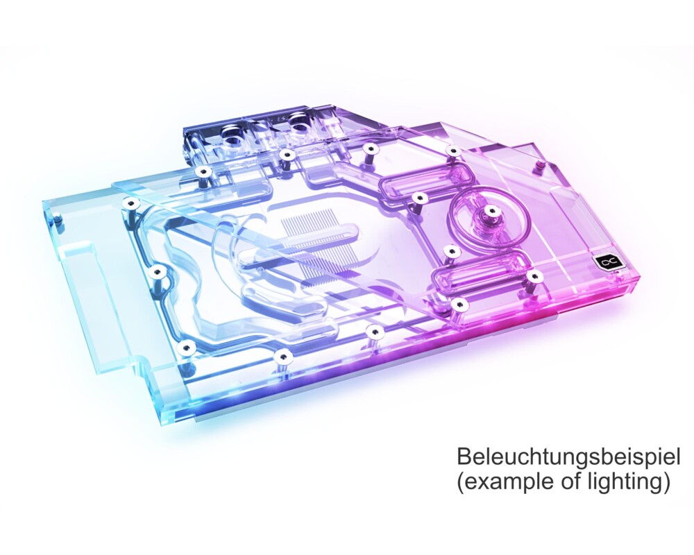 Част за охладител Alphacool Eisblock Aurora Acryl GPX-N RTX 3090/3080 TUF with Backplate 2