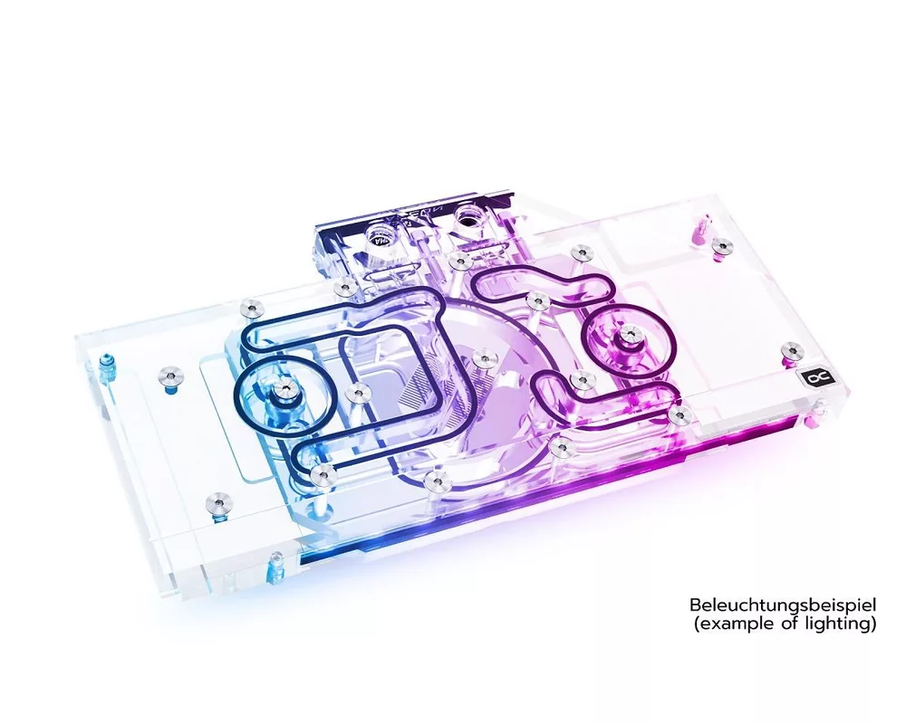 Част за охладител Alphacool Eisblock Aurora Acryl GPX-A Radeon RX 6700XT Reference with Backplate 2