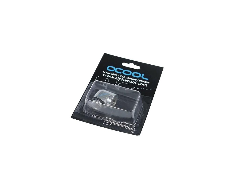 Част за охладител Alphacool HF, G1/4 външна резба - G1/4, вътрешна резба, Сребрист 3
