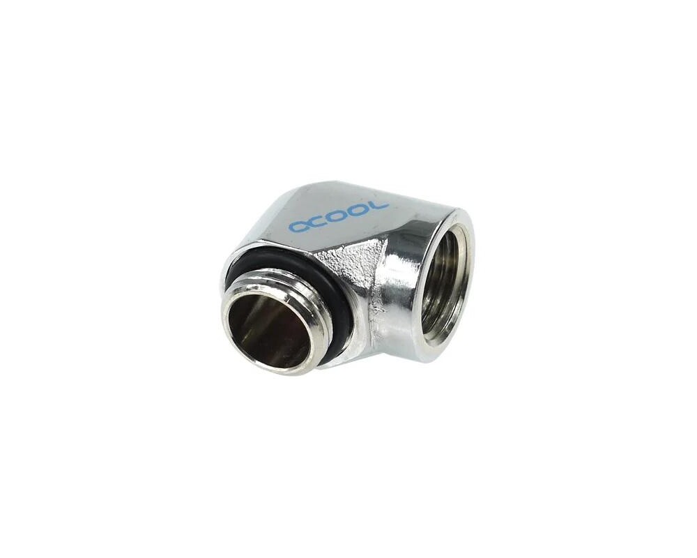 Част за охладител Alphacool HF, G1/4 външна резба - G1/4, вътрешна резба, Сребрист 2