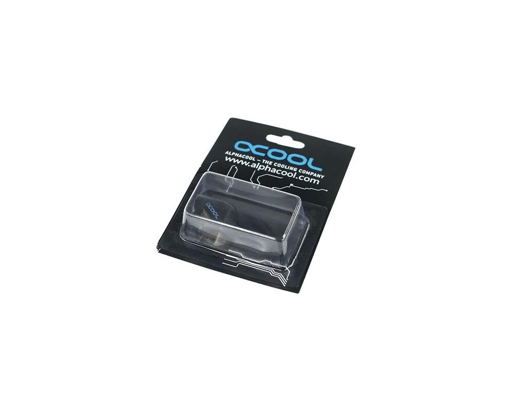 Част за охладител Alphacool HF, Вътрешна резба G1/4 - G1/4, 90°, Черен мат 4