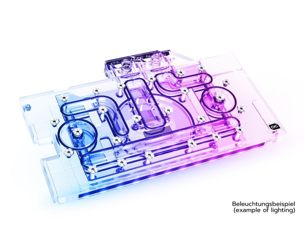 Част за охладител Alphacool Eisblock Aurora Acryl GPX-N RTX 3070 TUF/DUAL with Backplate 2
