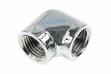  Alphacool HF, Вътрешна резба G1/4 - G1/4, 90°, Хром 708393 AC-64215 на топ цена - PIC.bg