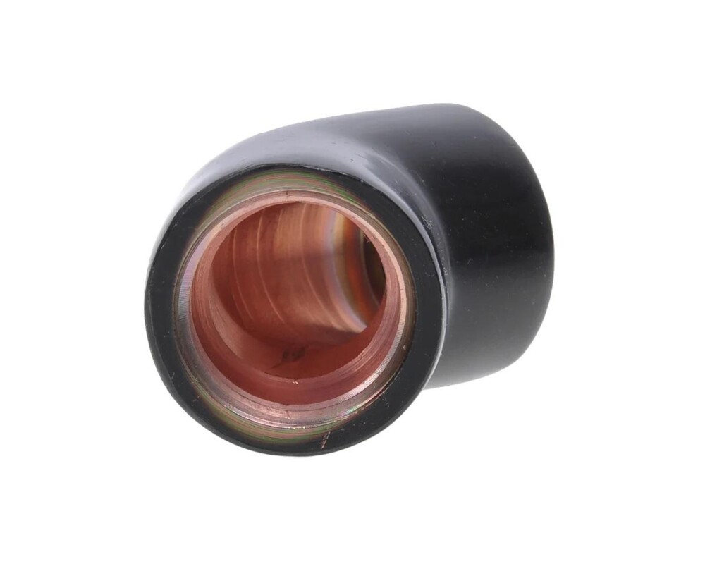 Част за охладител Alphacool HF, Вътрешна резба G1/4 - G1/4, 45°, Черен мат 3