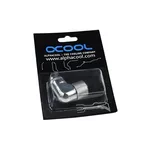 Част за охладител Компресионен Alphacool, 13/10 - G1/4, 90°, Въртящ се, Хром 4