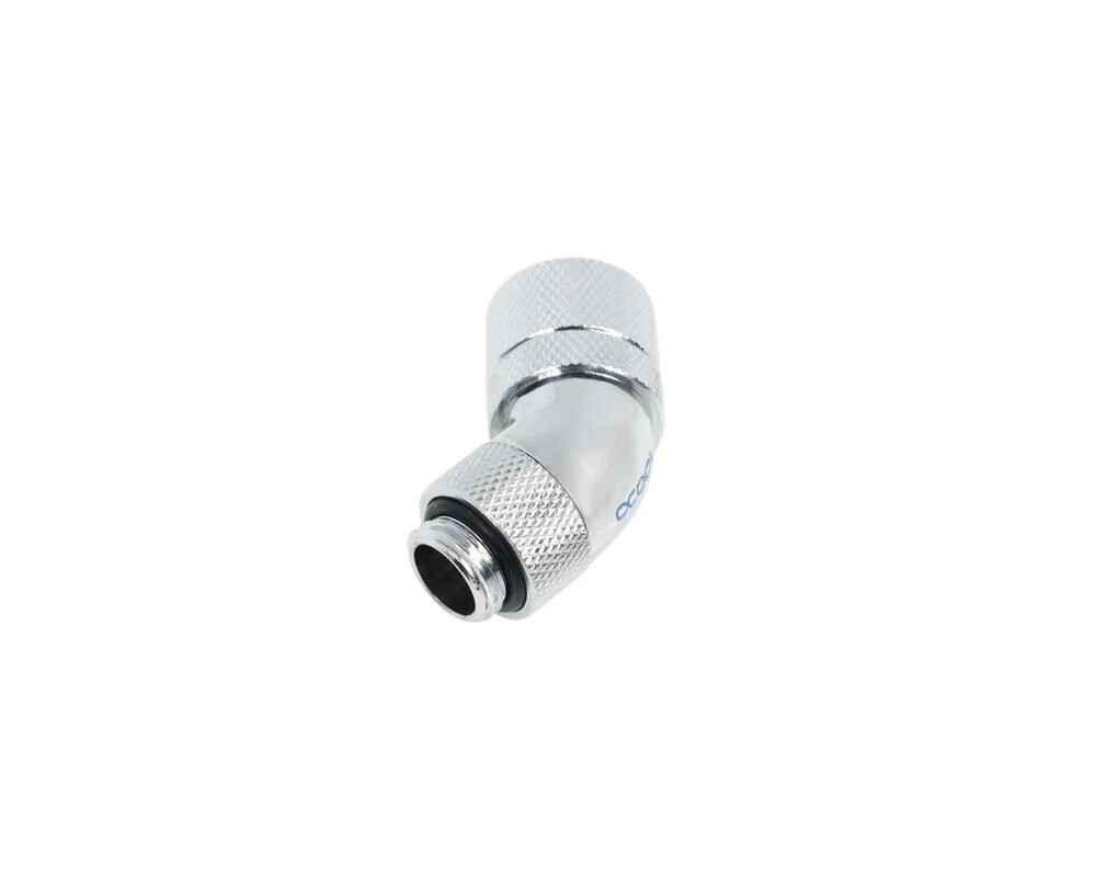 Част за охладител Компресионен Alphacool HF, 13/10 - G1/4, 45°, Въртящ се, Хром 2