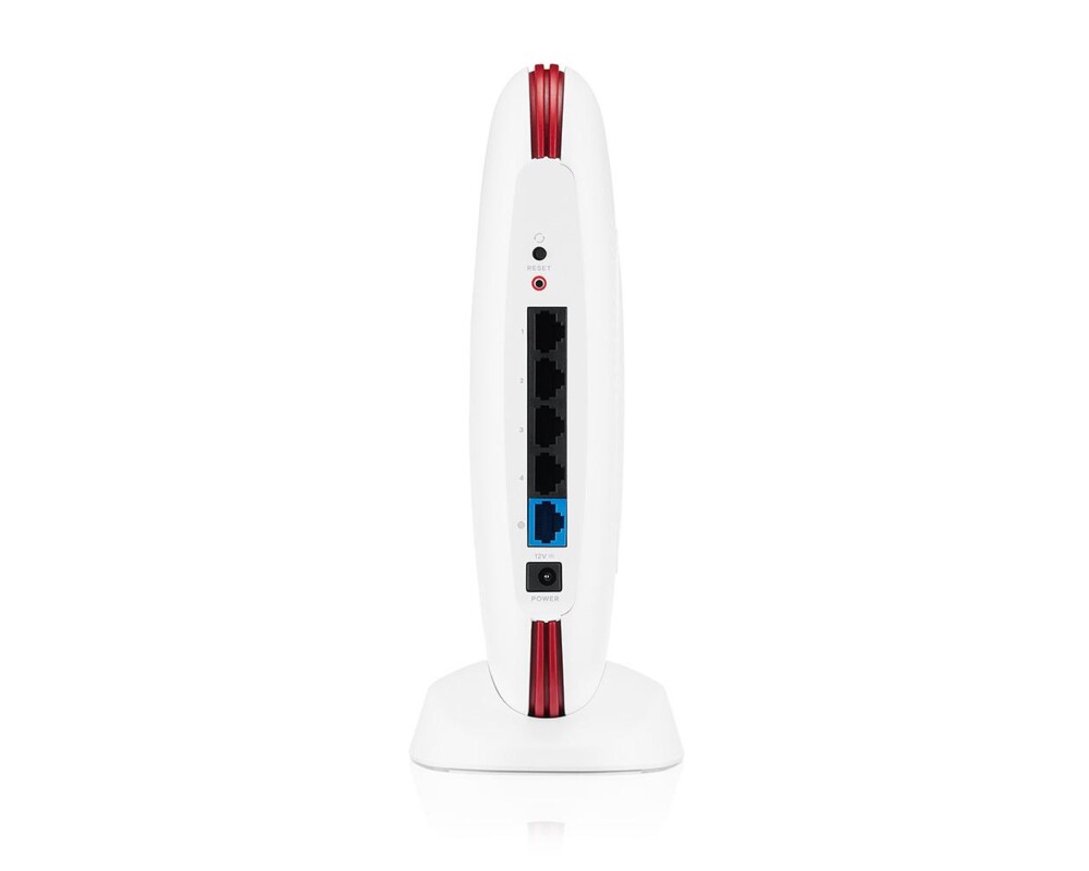 Рутер ZYXEL SCR50AXE с облачна защитна стена, WiFi 6 AXE5400, 4xGb порта 3