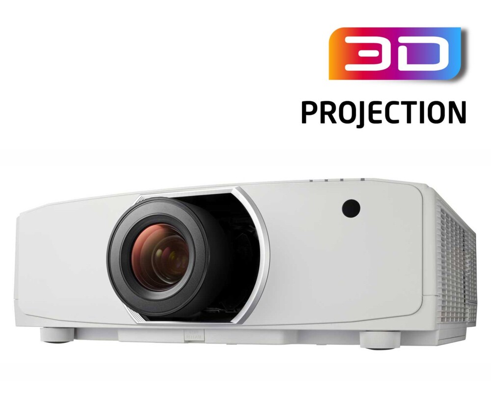 Проектор  видео NEC PA653U, 1920 x 1200 (WUXGA), 6500ANSI, 3LCD  3