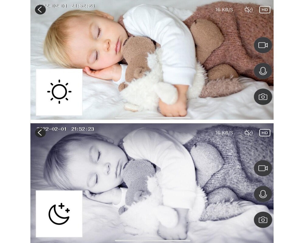 Цифрова IP камера   HAMA, 1080p WiFi, За закрито, Сензор за движение, Нощно наблюдение, Черен 9