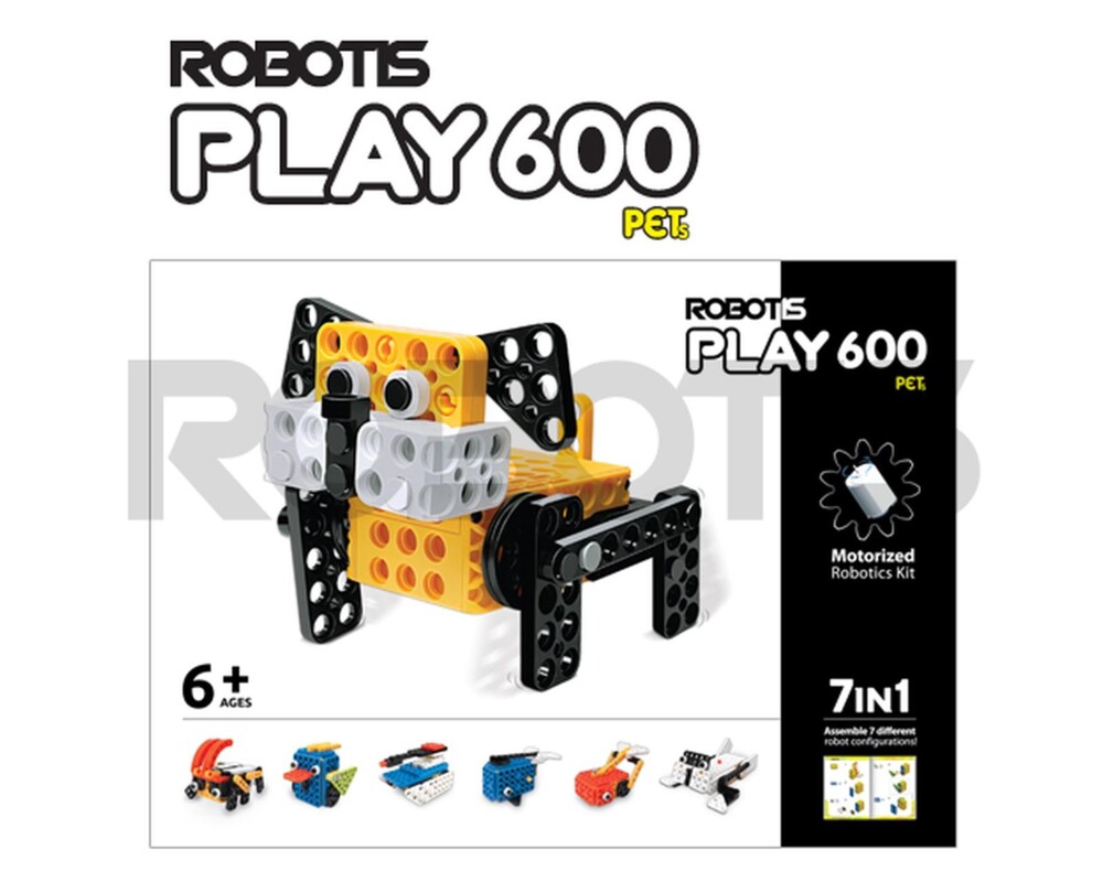 Учебен конструктор Комплект за роботика Robotis PLAY 600 PETs