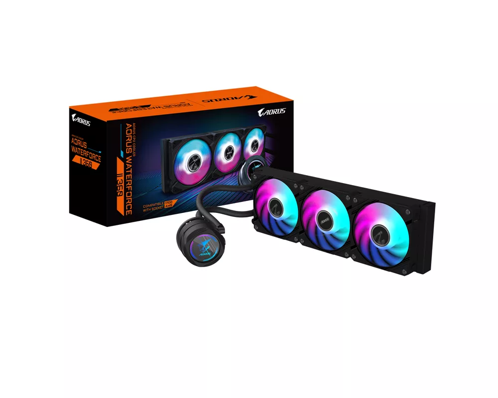 Охладител за процесор Gigabyte AORUS WATERFORCE II 360 5