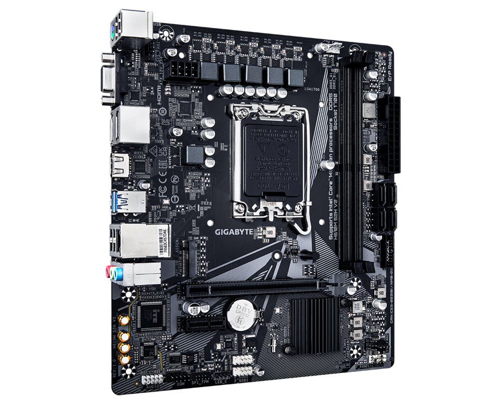 Дънна платка GIGABYTE H610M-S2H V2 DDR5 2