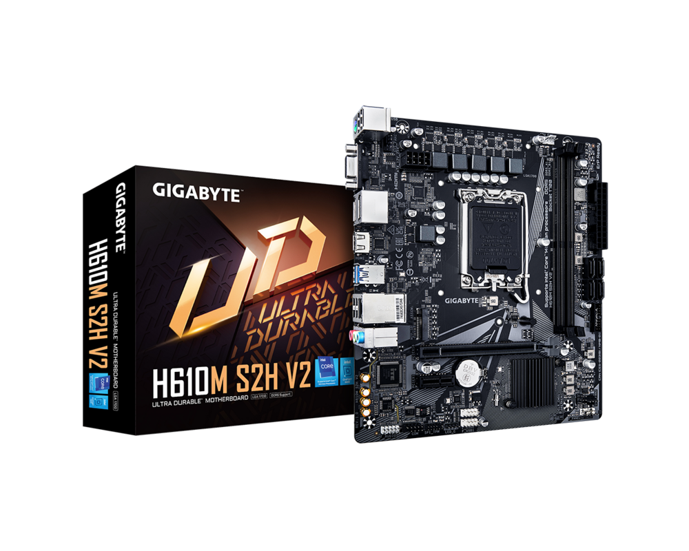 Дънна платка GIGABYTE H610M-S2H V2 DDR5 4