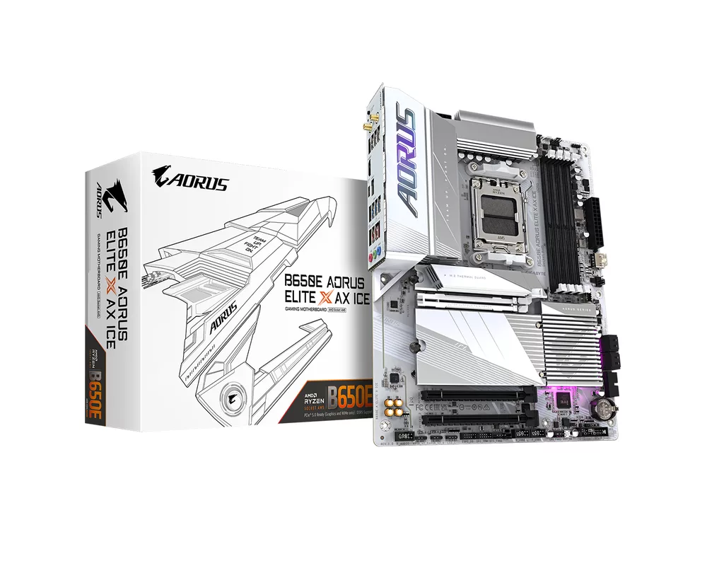 Дънна платка Gigabyte B650E AORUS ELITE X ICE 5