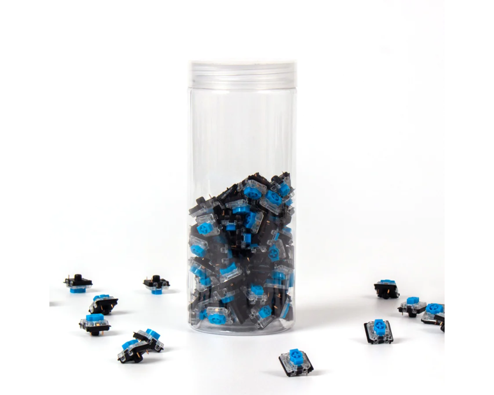 Геймърски аксесоари Суичове за механична клавиатура Keychron Gateron Low Profile 2.0 Blue Switch Set 110 броя 2