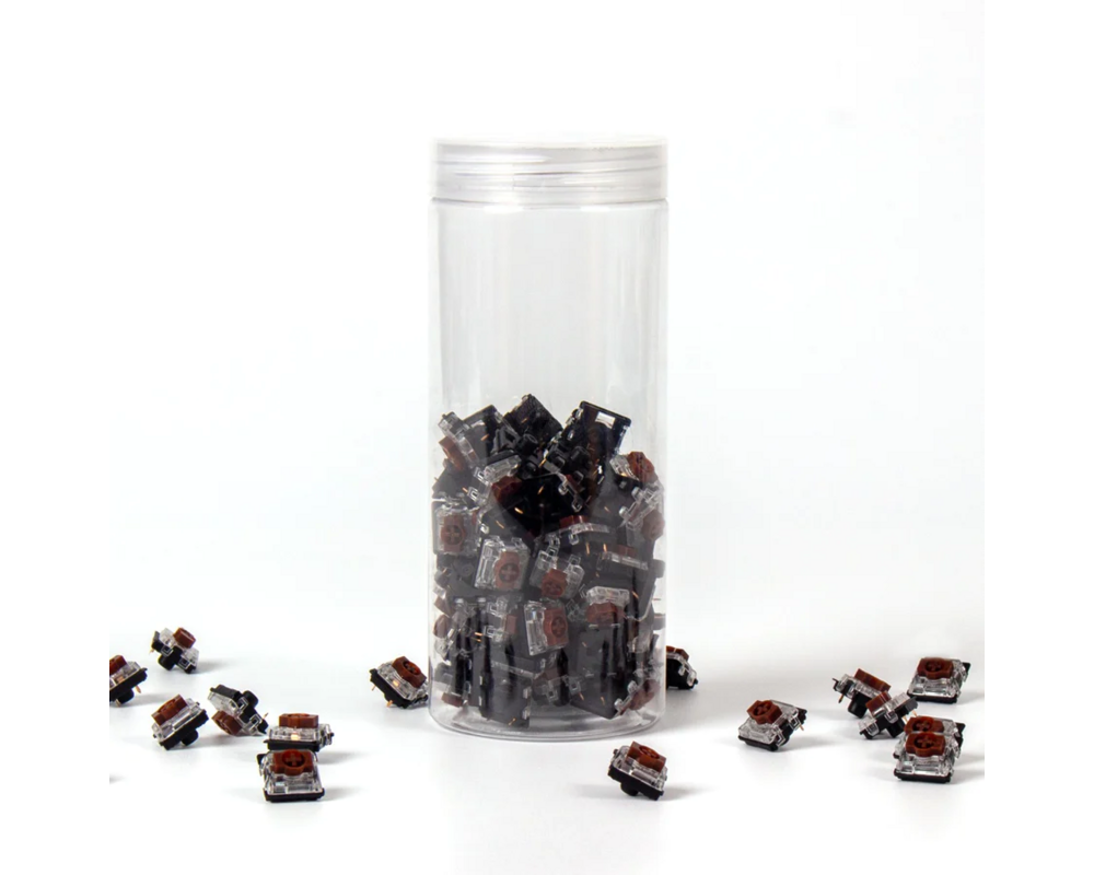 Геймърски аксесоари Суичове за механична клавиатура Keychron Gateron Low Profile 2.0 Brown Switch Set 110 броя 2