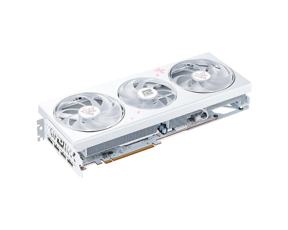Видеокарта PowerColor RX 7800 XT Hellhound Sakura Limited 3