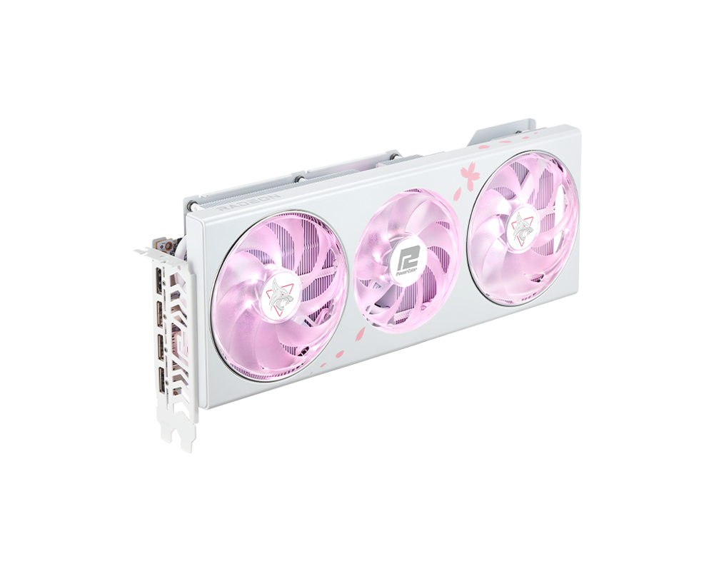 Видеокарта PowerColor RX 7800 XT Hellhound Sakura Limited 2