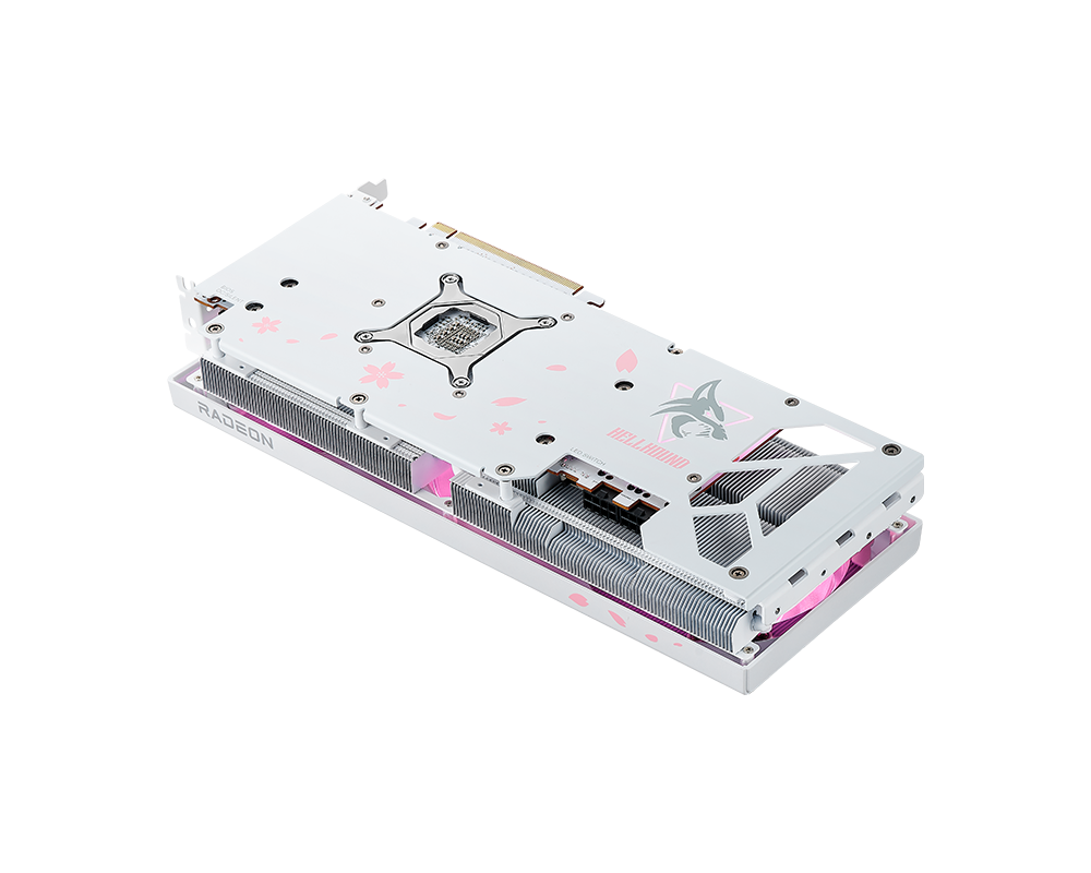 Видеокарта PowerColor RX 7800 XT Hellhound Sakura Limited 4