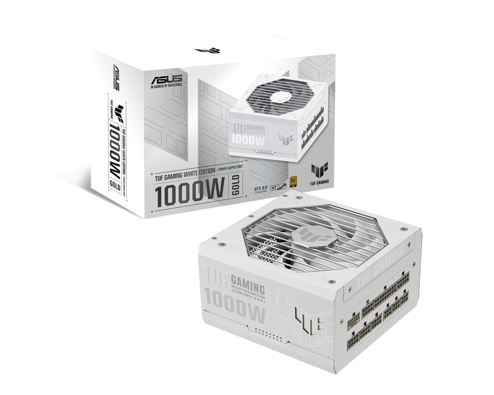 Захранване ASUS TUF Gaming White 1000W 11