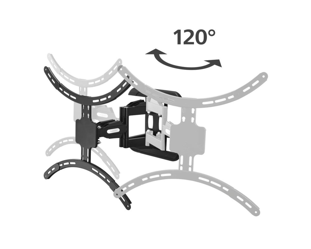 Стойка за TV Hama FULLMOTION, 229 см (90") до 50 кг, напълно мобилна, 220837 7
