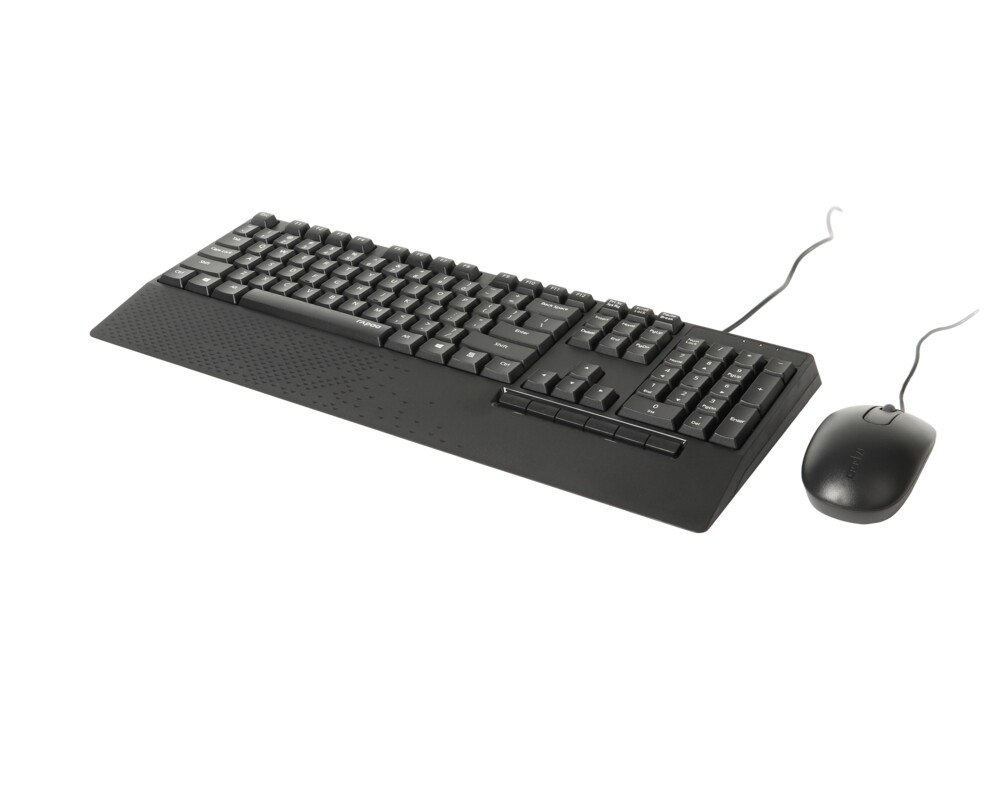 Клавиатура Комплект клавиатура и мишка RAPOO NX2000, 1600 DPI 3