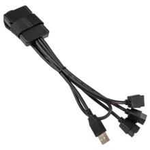  Lian Li PW-U2TPAB USB 2.0 1-към-3 Hub - Черно 712467 LL-AC-ZUUS-690 на топ цена - PIC.bg