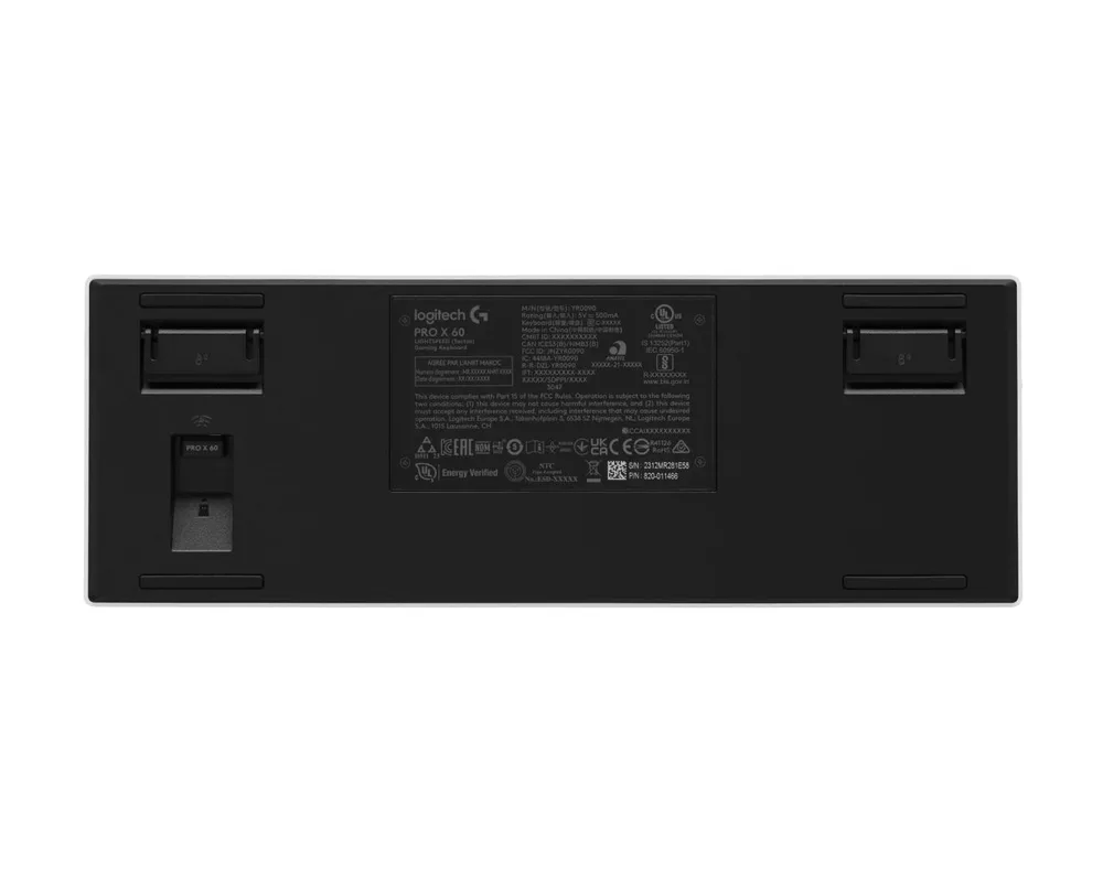 Клавиатура Геймърска клавиатура Logitech Pro X 60 Tactile White 6