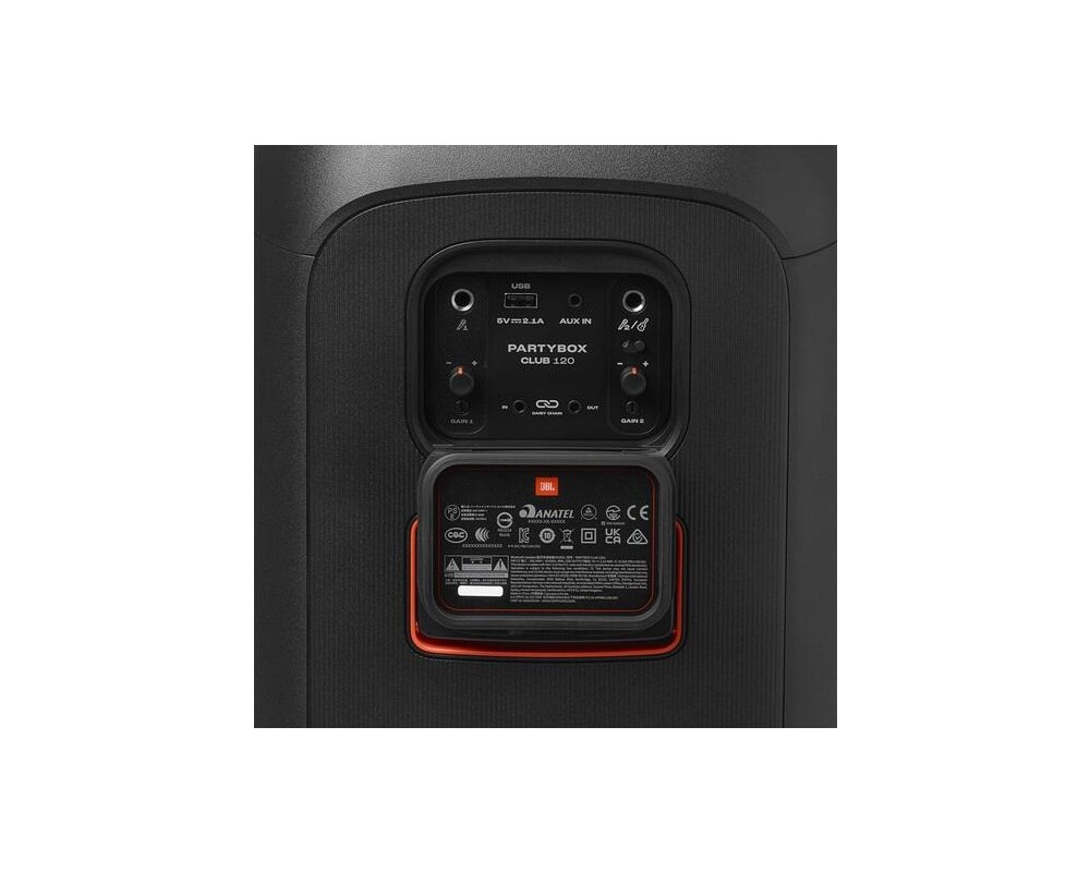 Тонколони Блутут колона JBL PartyBox Club 120, 160W, Черна 7