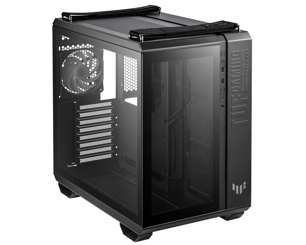 Кутия ASUS TUF GAMING GT502 PLUS TG ARGB BLACK ATX Case 5