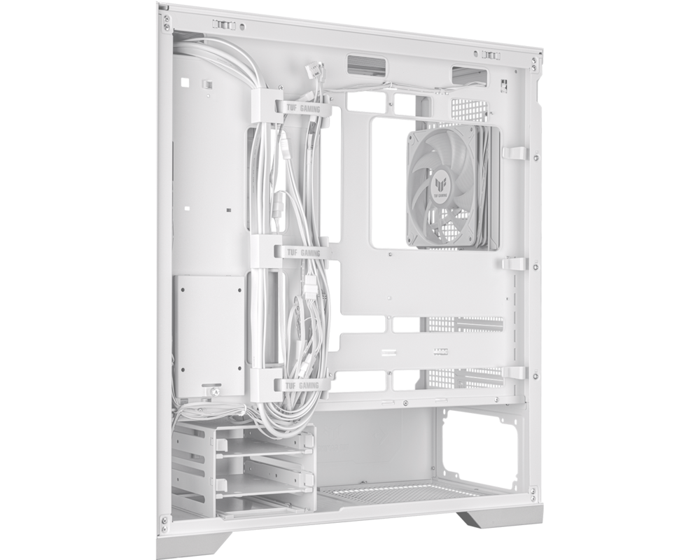 Кутия ASUS TUF GAMING GT302 TG ARGB WHITE Case 14