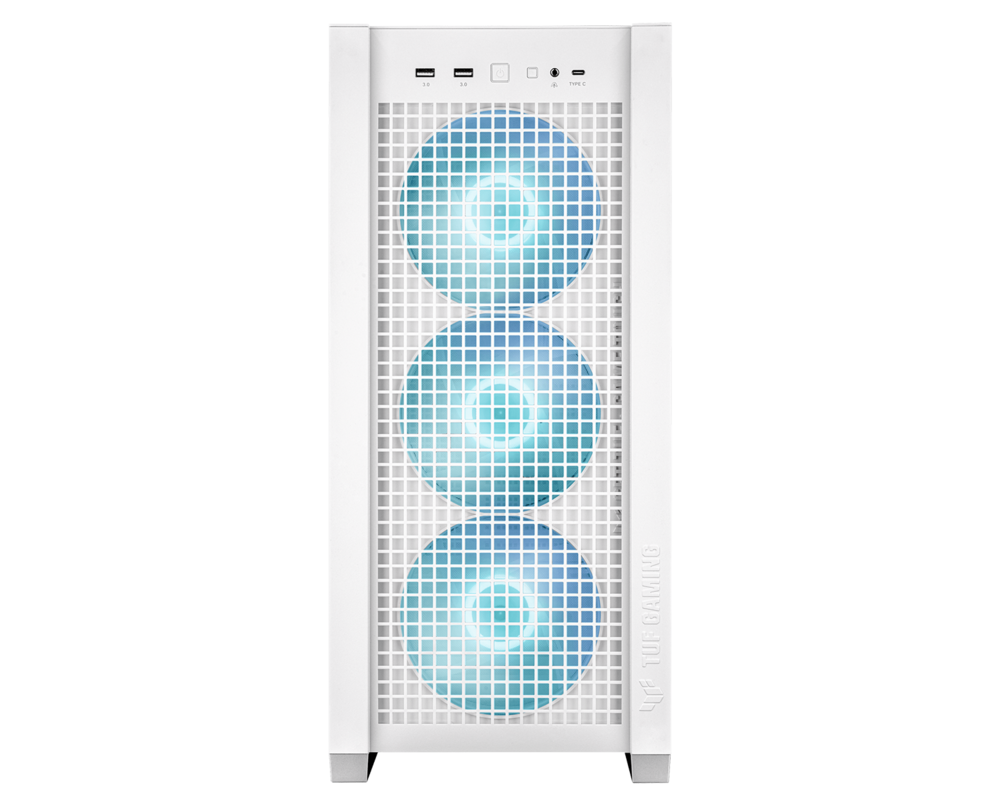 Кутия ASUS TUF GAMING GT302 TG ARGB WHITE Case 3