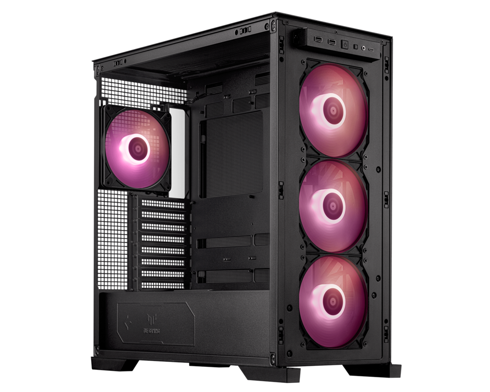 Кутия ASUS TUF GAMING GT302 TG ARGB BLACK Case 4