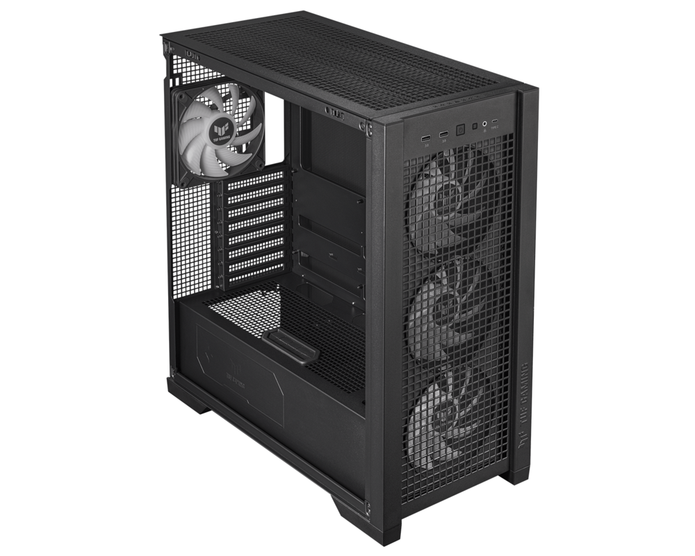 Кутия ASUS TUF GAMING GT302 TG ARGB BLACK Case 8