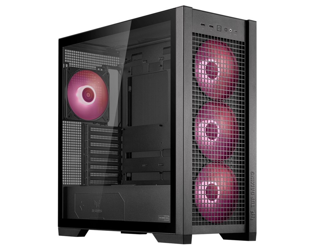 Кутия ASUS TUF GAMING GT302 TG ARGB BLACK Case 2