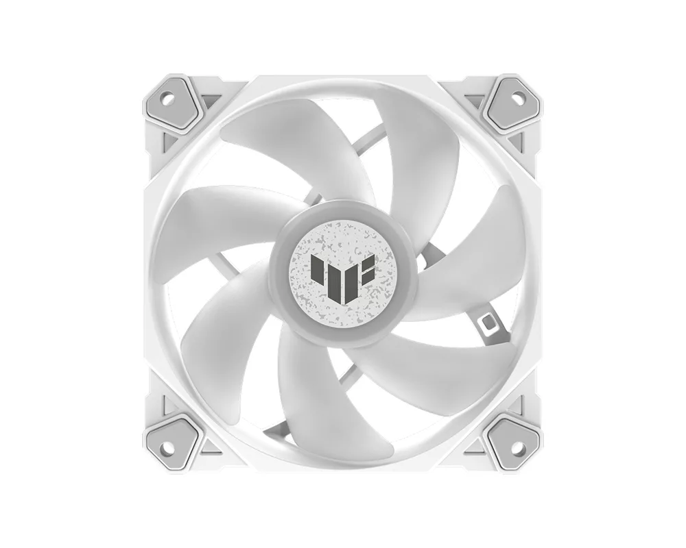 Вентилатор Комплект Вентилатори 3в1 ASUS TUF GAMING TF120 WHITE EDITION, 120mm, 1900 rpm, ARGB 5