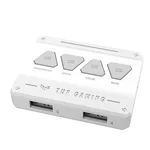 Вентилатор Комплект Вентилатори 3в1 ASUS TUF GAMING TF120 WHITE EDITION, 120mm, 1900 rpm, ARGB 7