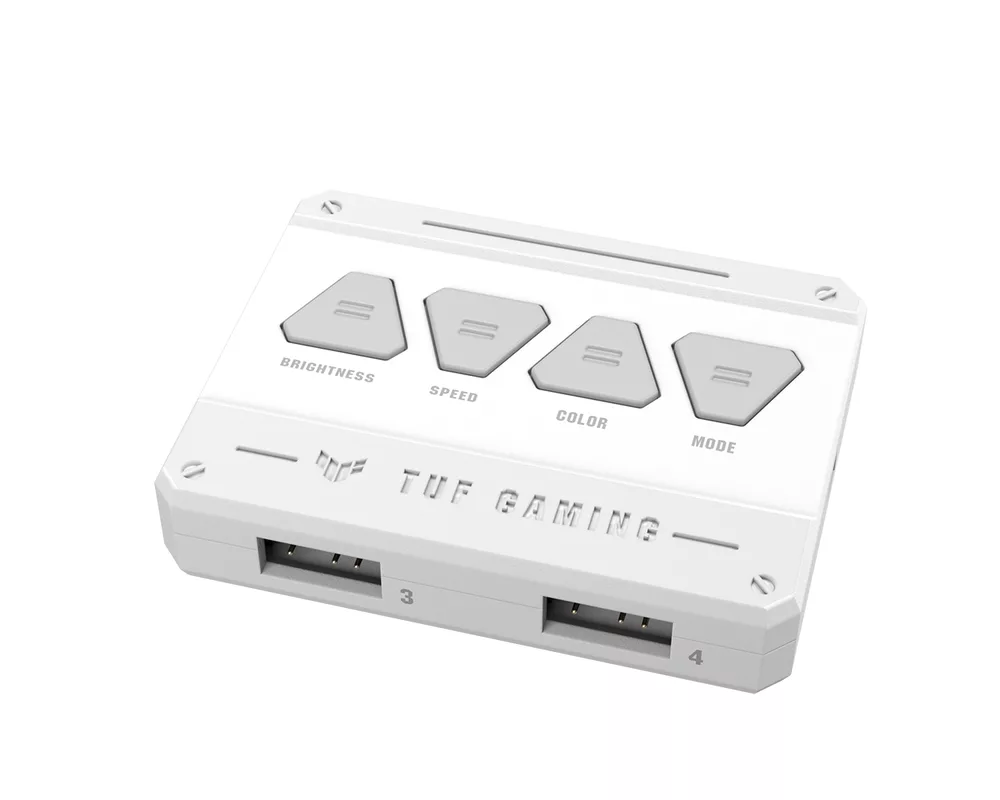 Вентилатор Комплект Вентилатори 3в1 ASUS TUF GAMING TF120 WHITE EDITION, 120mm, 1900 rpm, ARGB 7